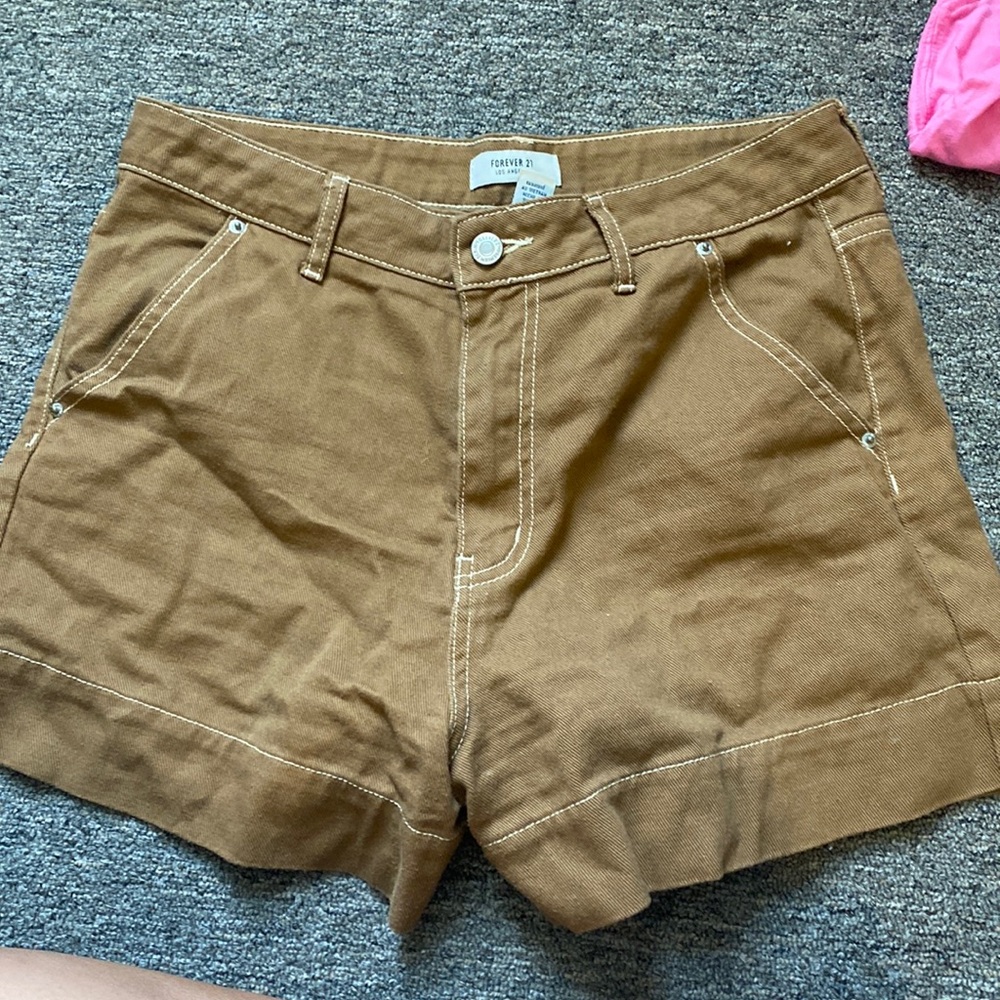 Brown shorts